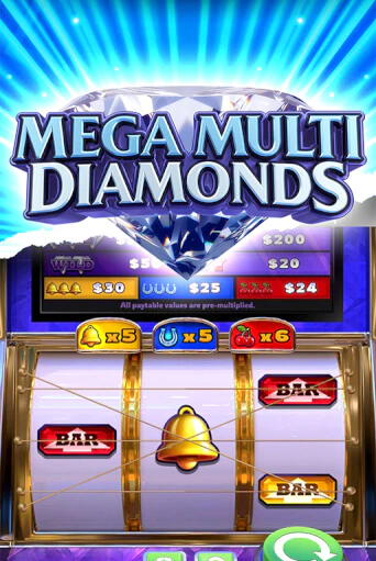 Демо игра Mega Multi Diamonds играть онлайн | Казино Икс бесплатно